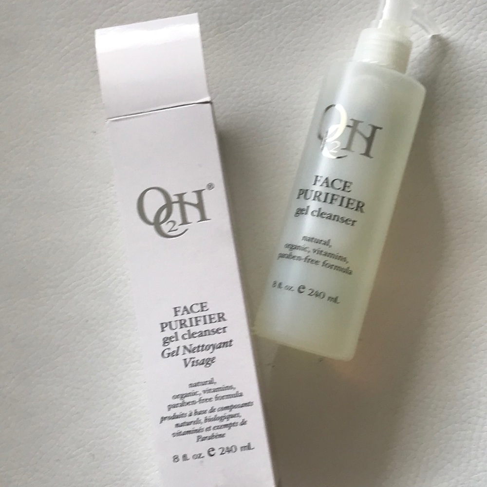 New Organic Face Purifier gel cleanser .240ml 8oz
